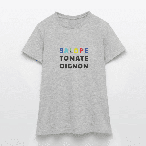 T-shirt – Illustration -Design amour, humour et insolence – Boutique 33 francs